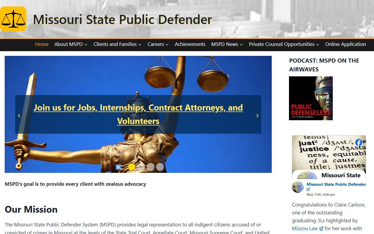 Saline County criminal court records Missouri State Public Defender